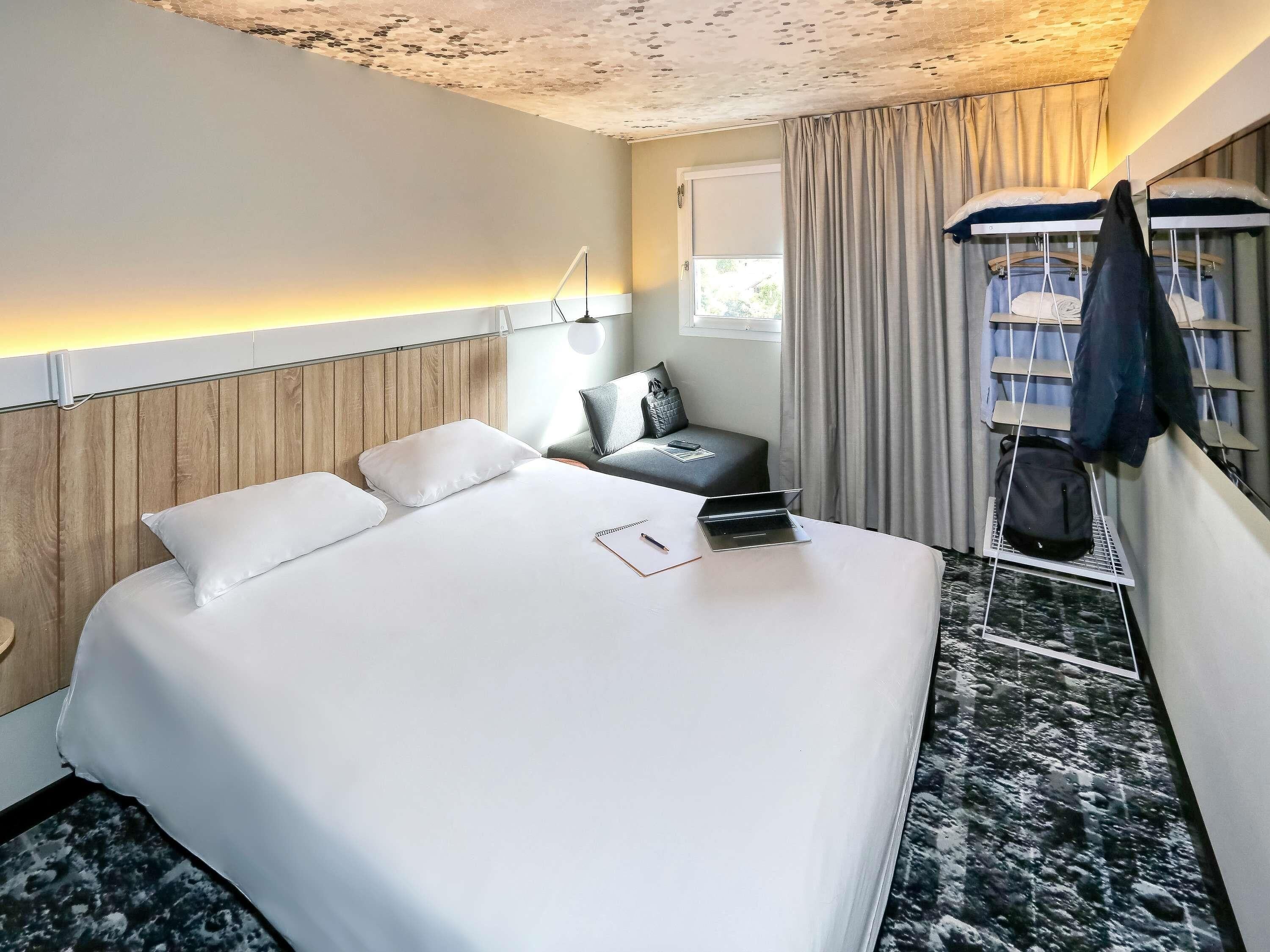 Standard Double Room, Multiple Beds | Premium bedding, desk, blackout drapes, soundproofing