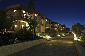 Front of property - evening/night