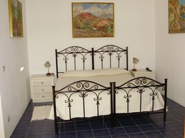 Standard Double Room, Sea View | Premium bedding, minibar, in-room safe, individually decorated