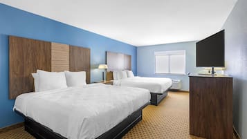 Standard Room, Multiple Beds, Non Smoking, Refrigerator & Microwave | Desk, laptop workspace, iron/ironing board, free WiFi