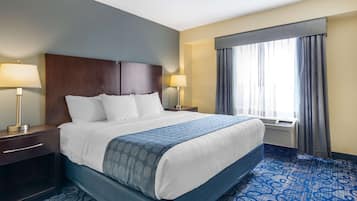 Suite, 1 King Bed, Non Smoking, Refrigerator & Microwave (Oversized Room) | Pillow-top beds, individually decorated, individually furnished, desk