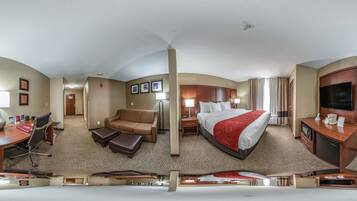 Suite, 1 kingsize-seng med sovesofa, ikke-røyk | Utsikt fra rommet