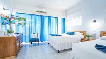 Chambre Supérieure, 2 lits doubles, vue jardin | 1 chambre, literie de qualité supérieure