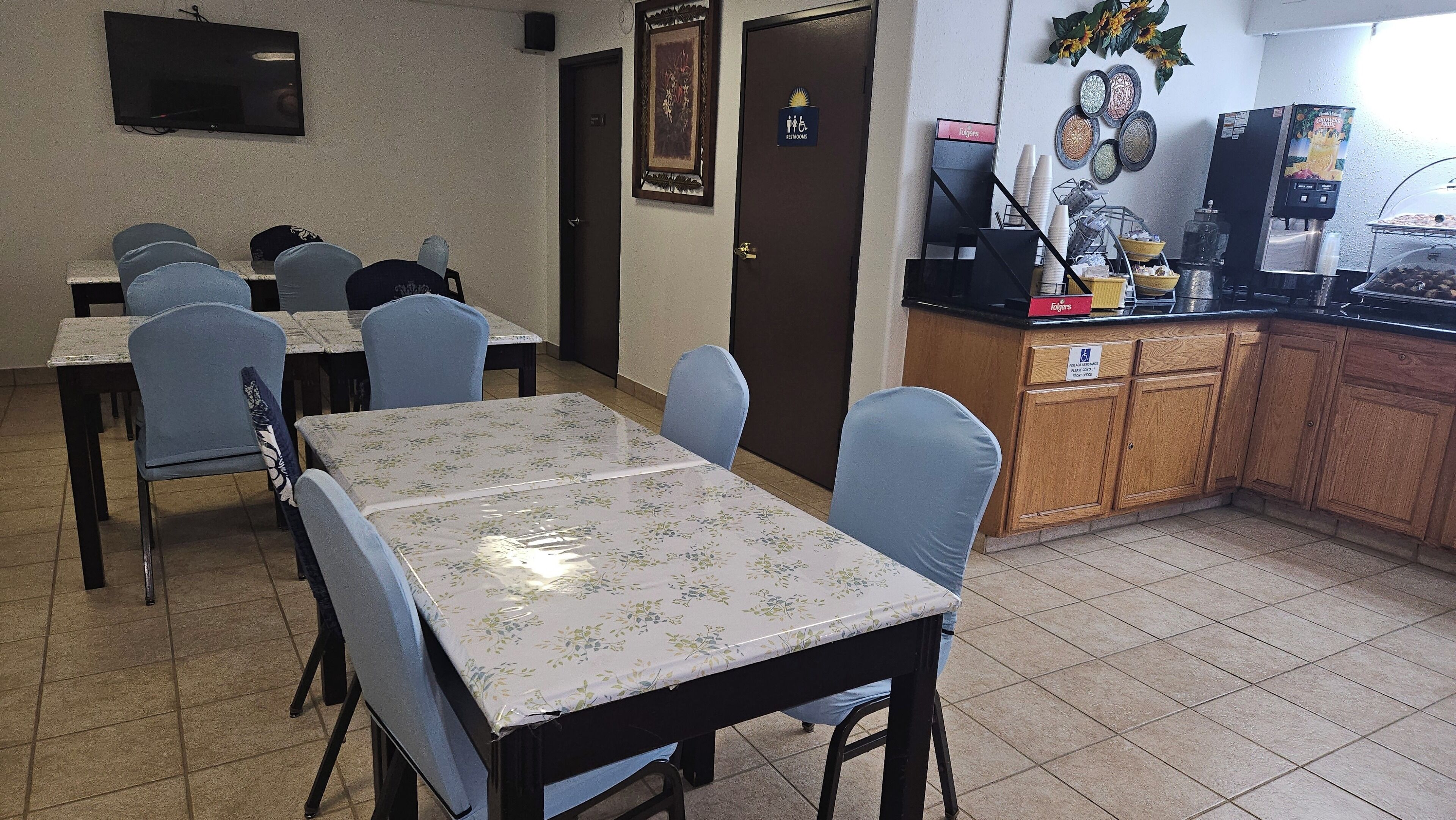 Petit déjeuner à emporter compris tous les jours