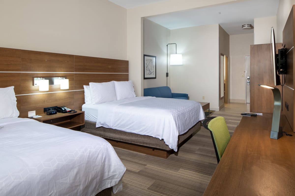 In-room safe, desk, laptop workspace, iron/ironing board
