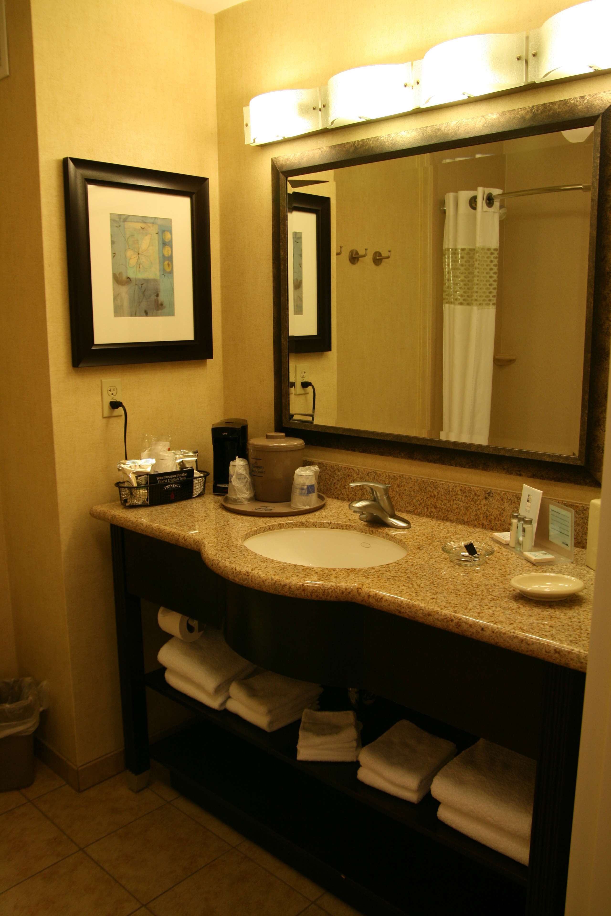 two queen beds, non-smoking | bathroom | combined shower/bathtub, free toiletries, hair dryer, towels