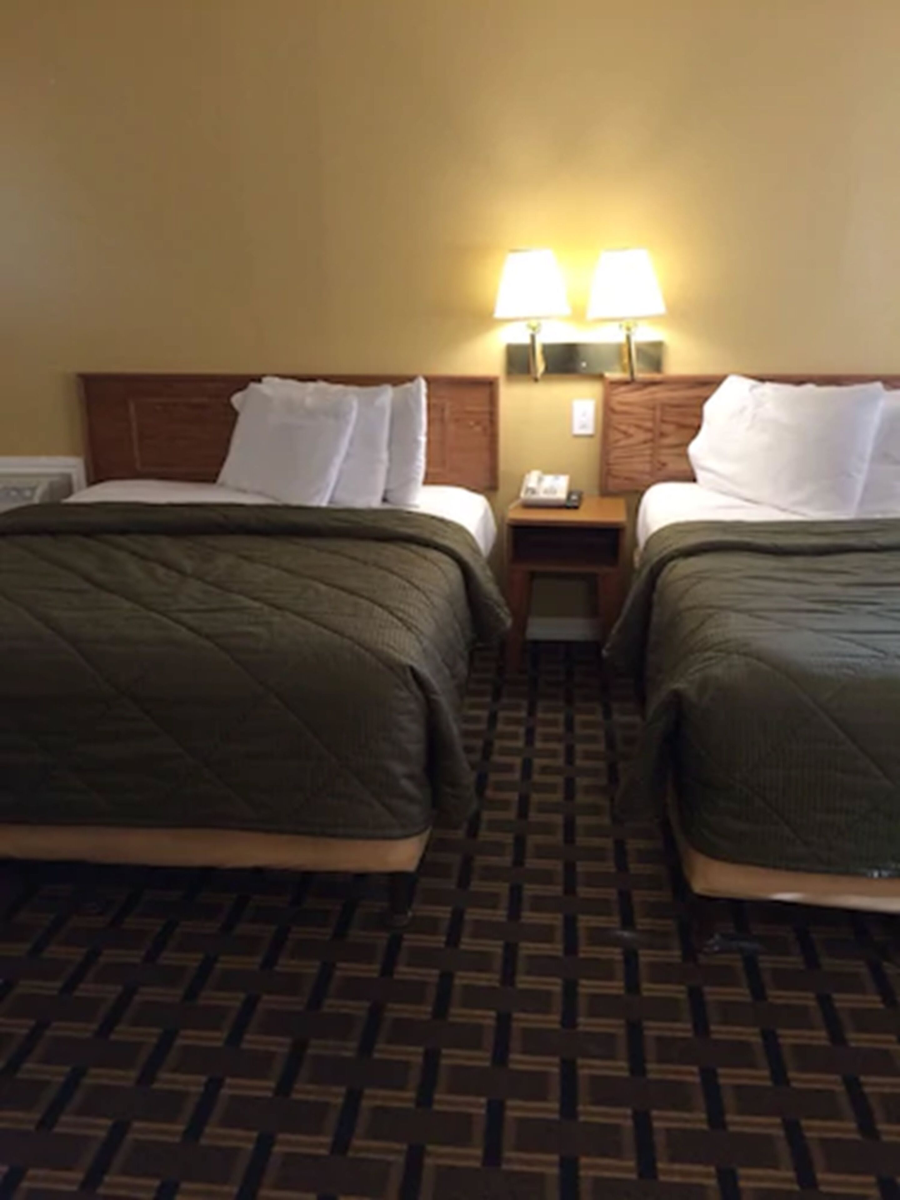 Standard Room, 2 Queen Beds | Desk, iron/ironing board, free WiFi, bed sheets