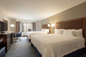 2 King Beds | Hypo-allergenic bedding, down duvets, desk, iron/ironing board - Hampton Inn & Suites Nashville Downtown (Nashville)