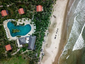 2 outdoor pools, open 6:30 AM to 8:00 PM, pool umbrellas, sun loungers - Pandanus Resort (Phan Thiet)