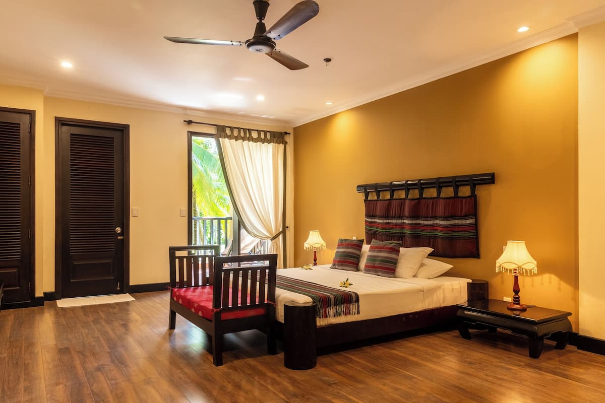 Deluxe Room, 1 Double or 2 Single Beds, Garden View | View from room