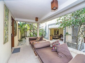 Habitación Deluxe | Terraza o patio