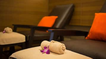 Parameðferðarherbergi, líkamsmeðferð, ilmmeðferð, taílenskt nudd