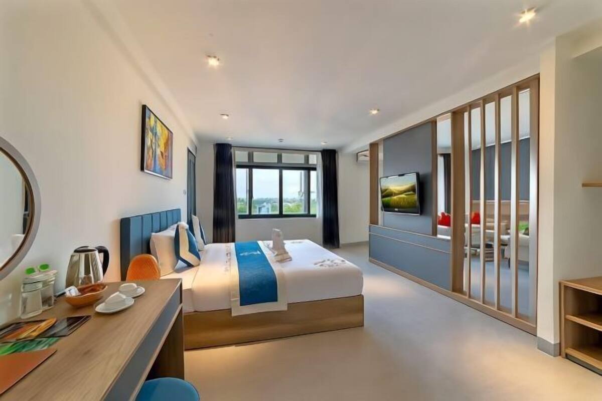 1 bedroom, minibar, in-room safe, desk