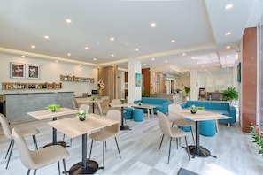 Sala de estar en el lobby