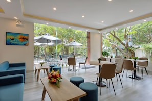 Sala de estar en el lobby