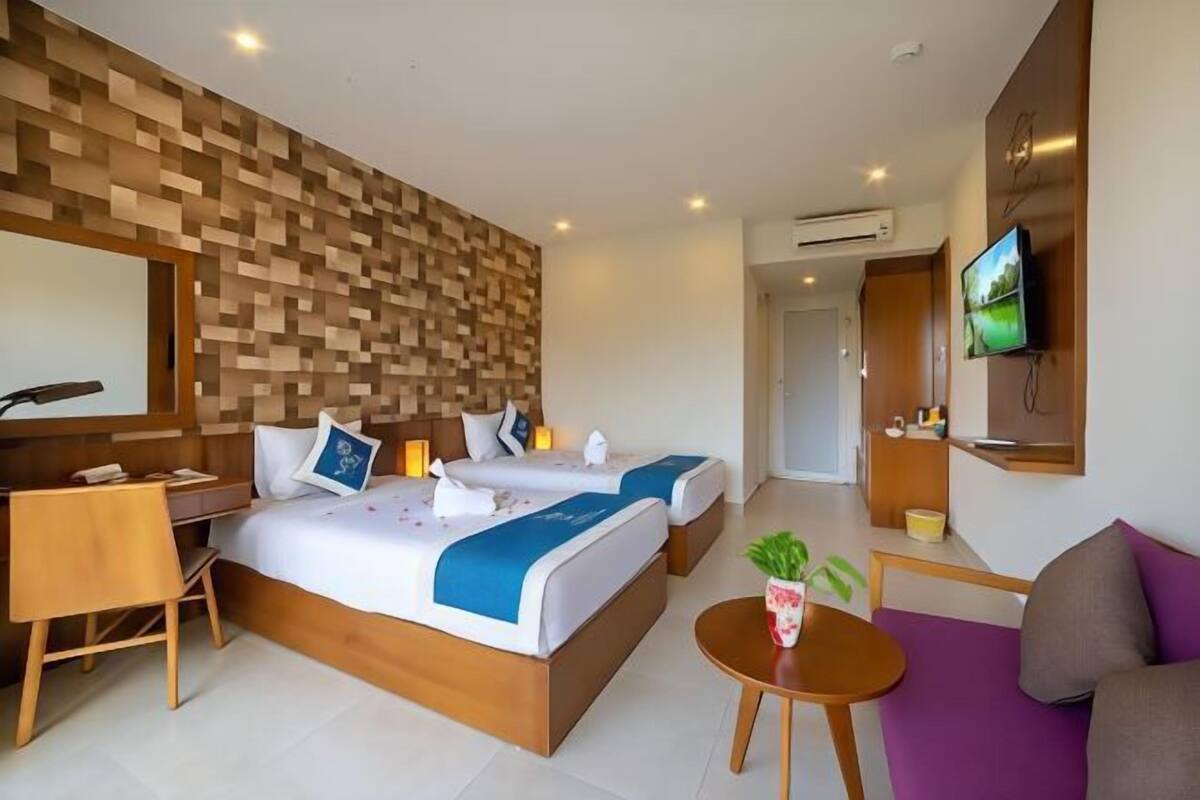 1 bedroom, minibar, in-room safe, desk
