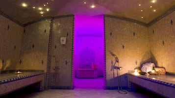 Hot tub, steam room, hot springs, Turkish bath, body treatments