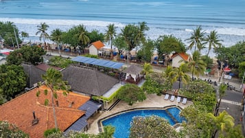 Majoituspaikan julkisivu