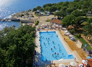Outdoor pool, pool umbrellas, pool loungers - Solaris Residence - Naturist (Tar-Vabriga)