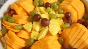 Petit déjeuner buffet compris tous les jours