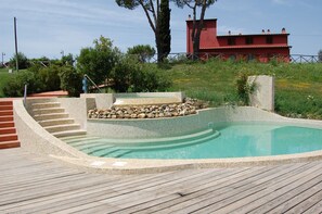 Outdoor pool, open 8:00 AM to 9:30 PM, pool umbrellas, pool loungers - Country Villas Fattoria Le Guardiole (Manciano)