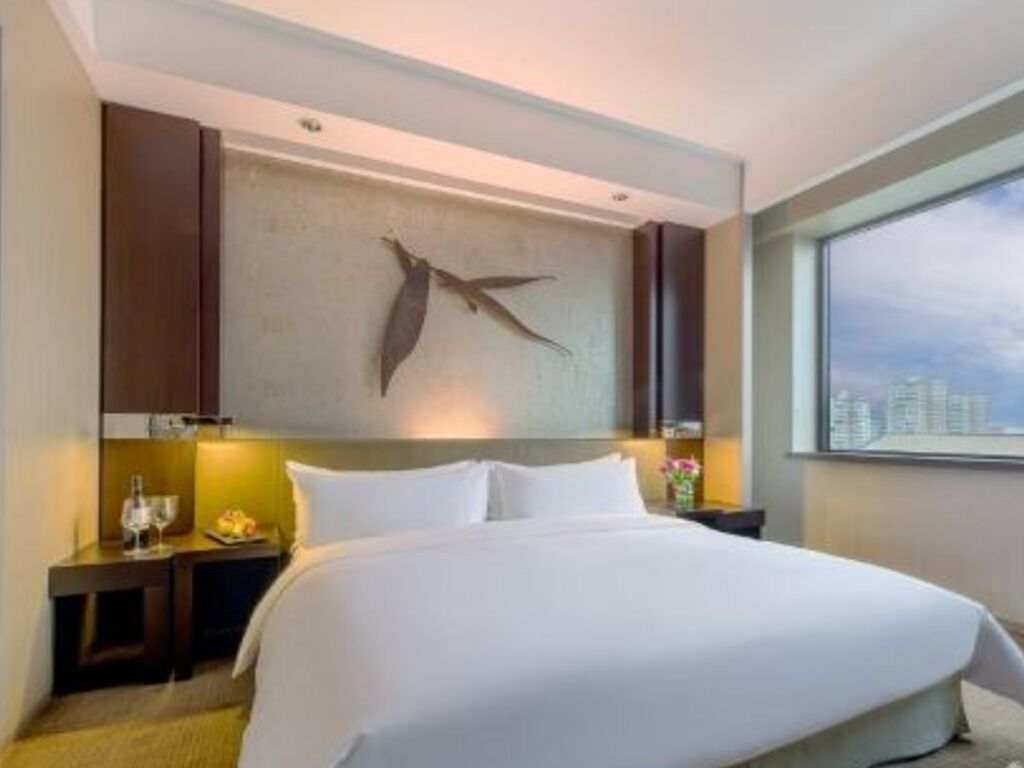 Premium bedding, down duvets, memory-foam beds, minibar