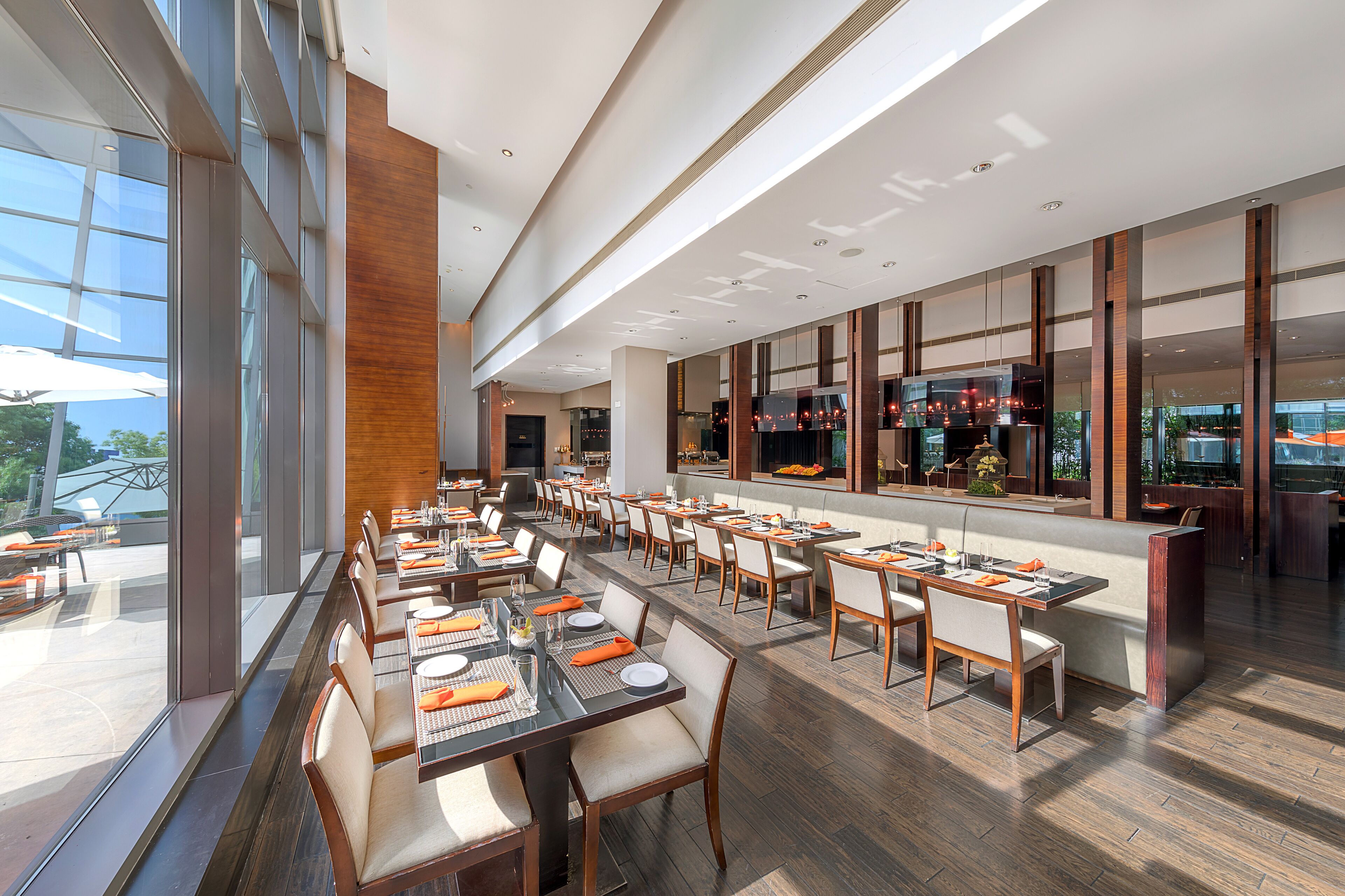 Colazione a buffet, servita tutte le mattine (158 CNY a persona) 