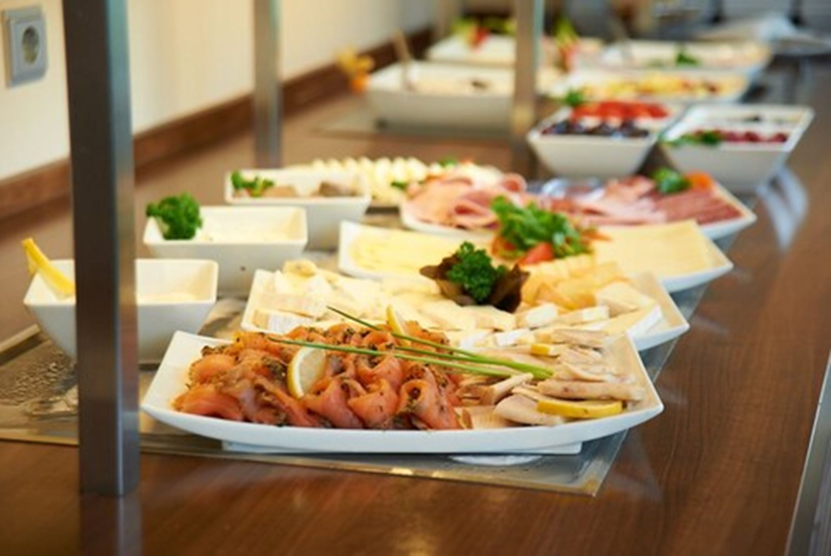 Morgenmadsbuffet hver dag (21.50 EUR pr. person)