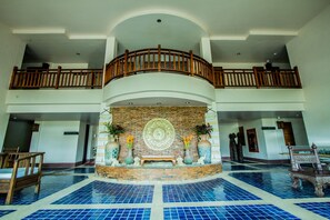 Mostrador para check-in y check-out