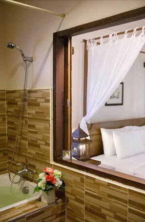 Deluxe-Ferienhaus | Badezimmer