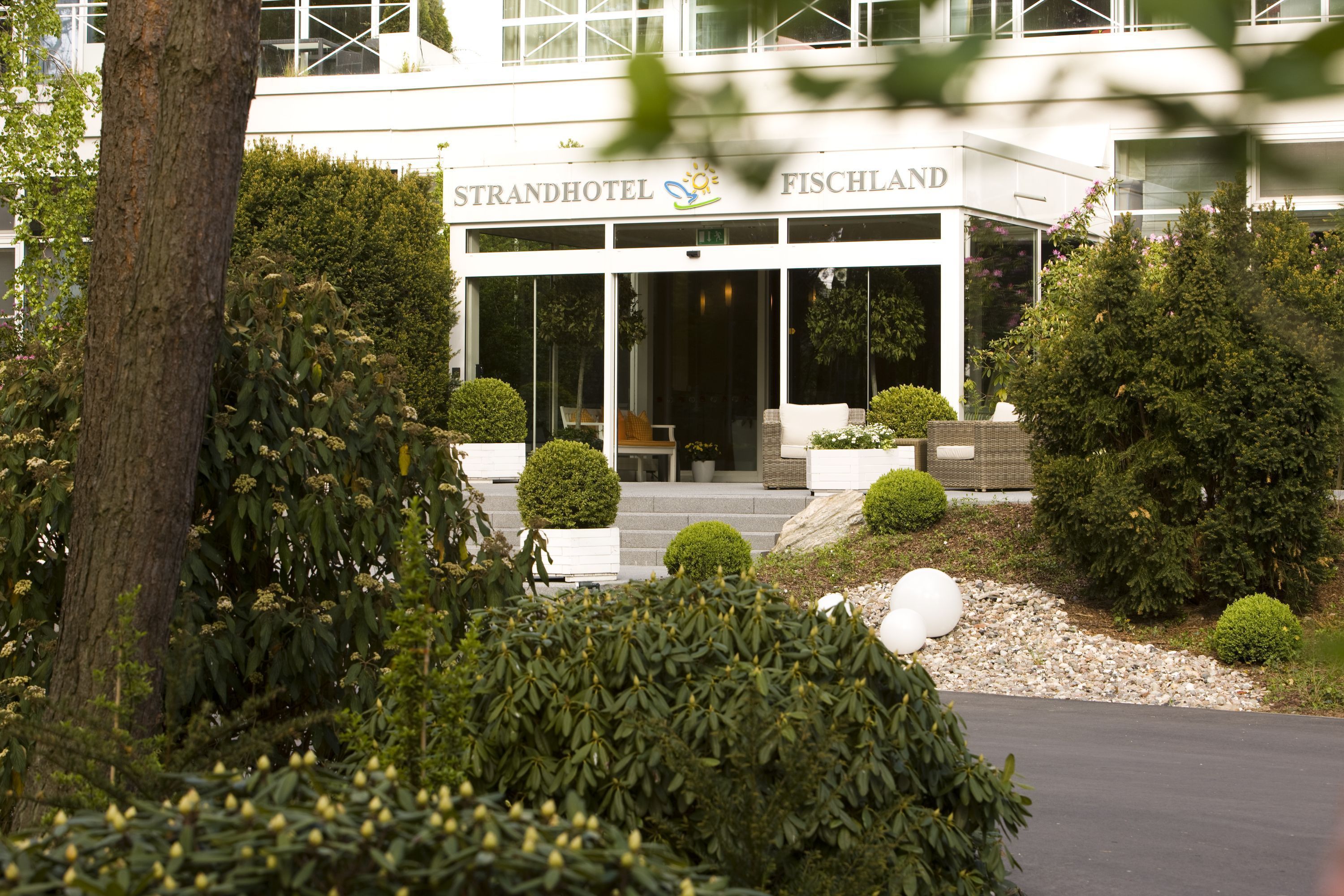 Entrada de la propiedad