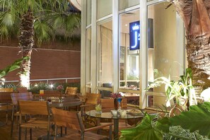 Breakfast, lunch, dinner served; Brazilian cuisine 