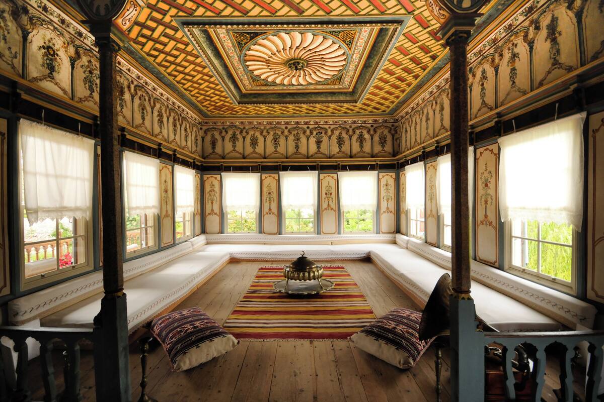 Yemliha Konak Sultan Suite | Literie de qualité supérieure, minibar, coffres-forts dans les chambres