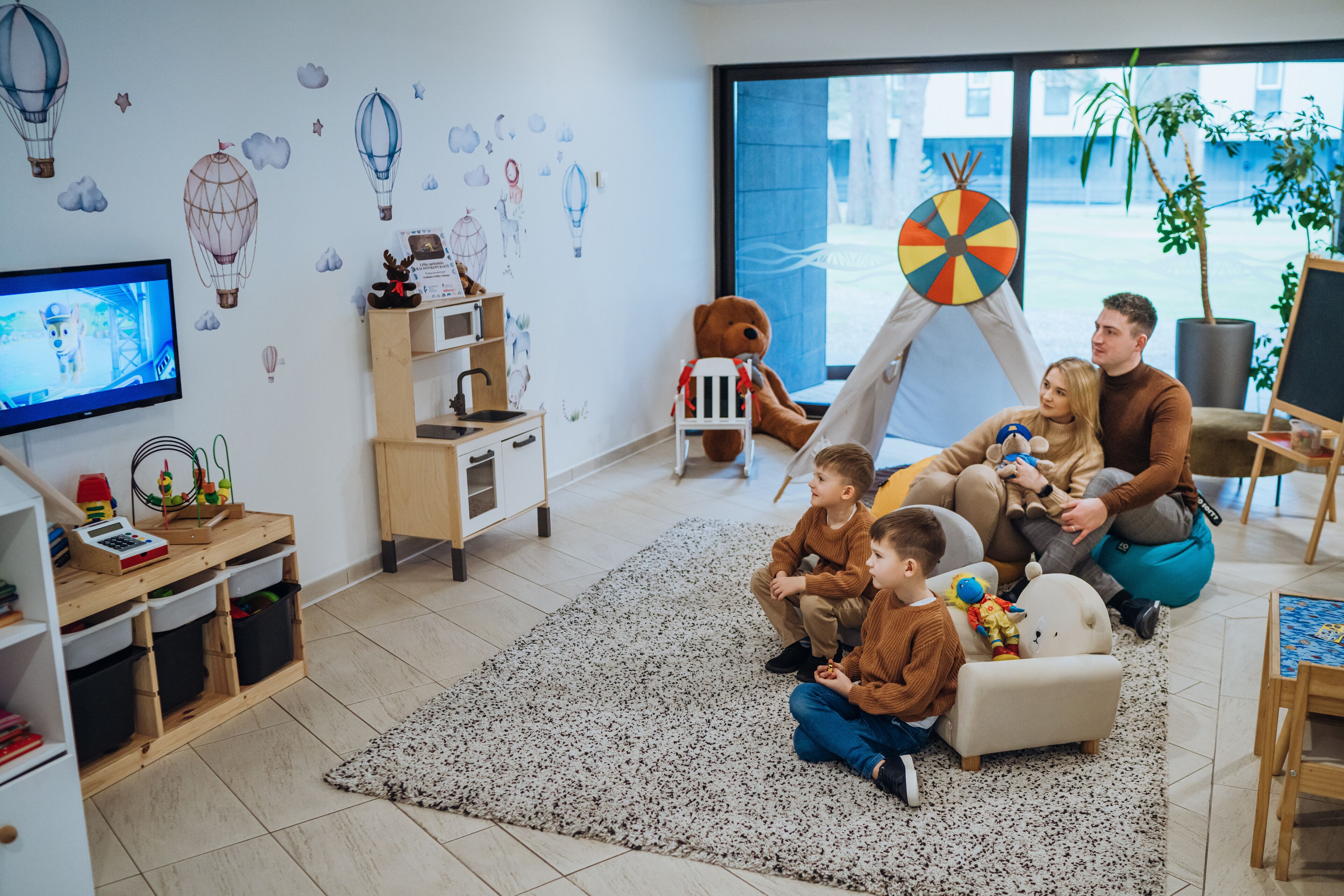 children’s play area – indoor