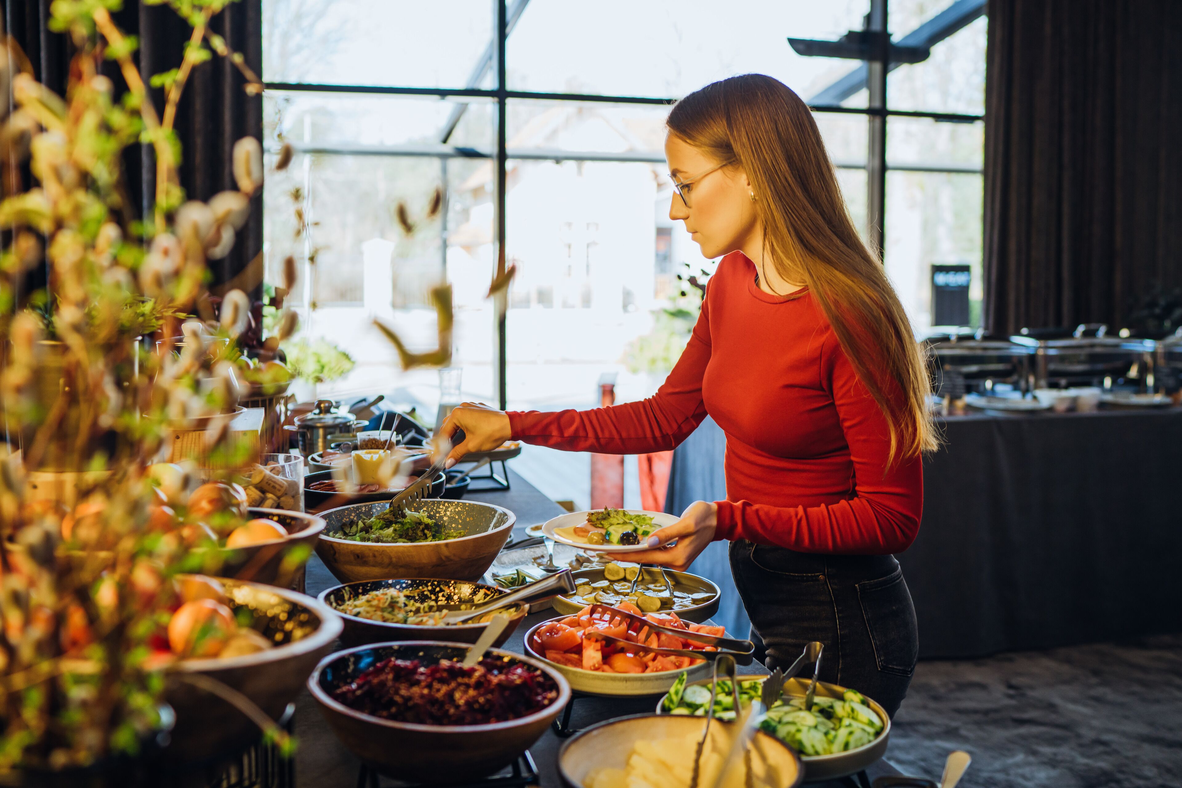 Petit déjeuner buffet compris tous les jours