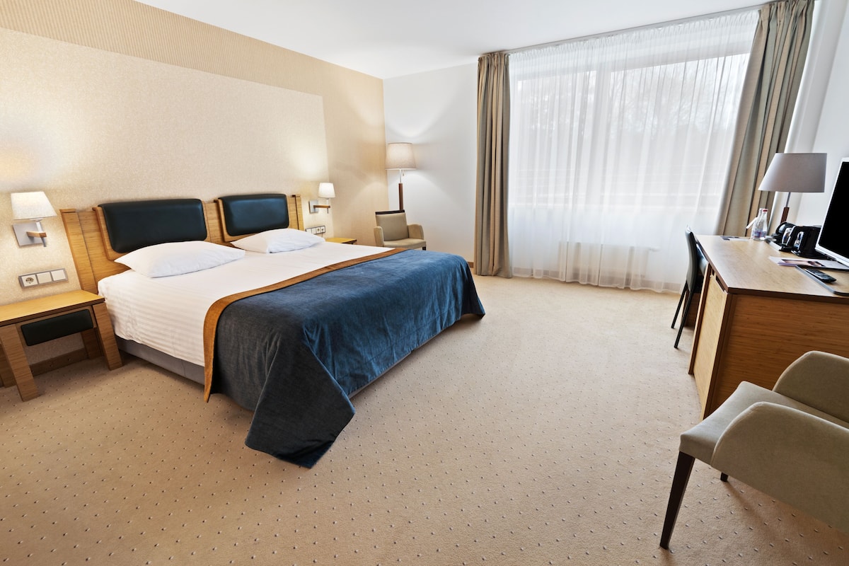 Double room with SPA access | 1 bedroom, minibar, in-room safe, desk