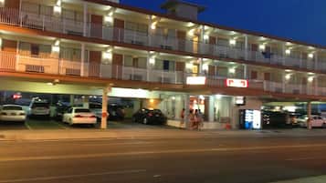 Front of property – evening/night