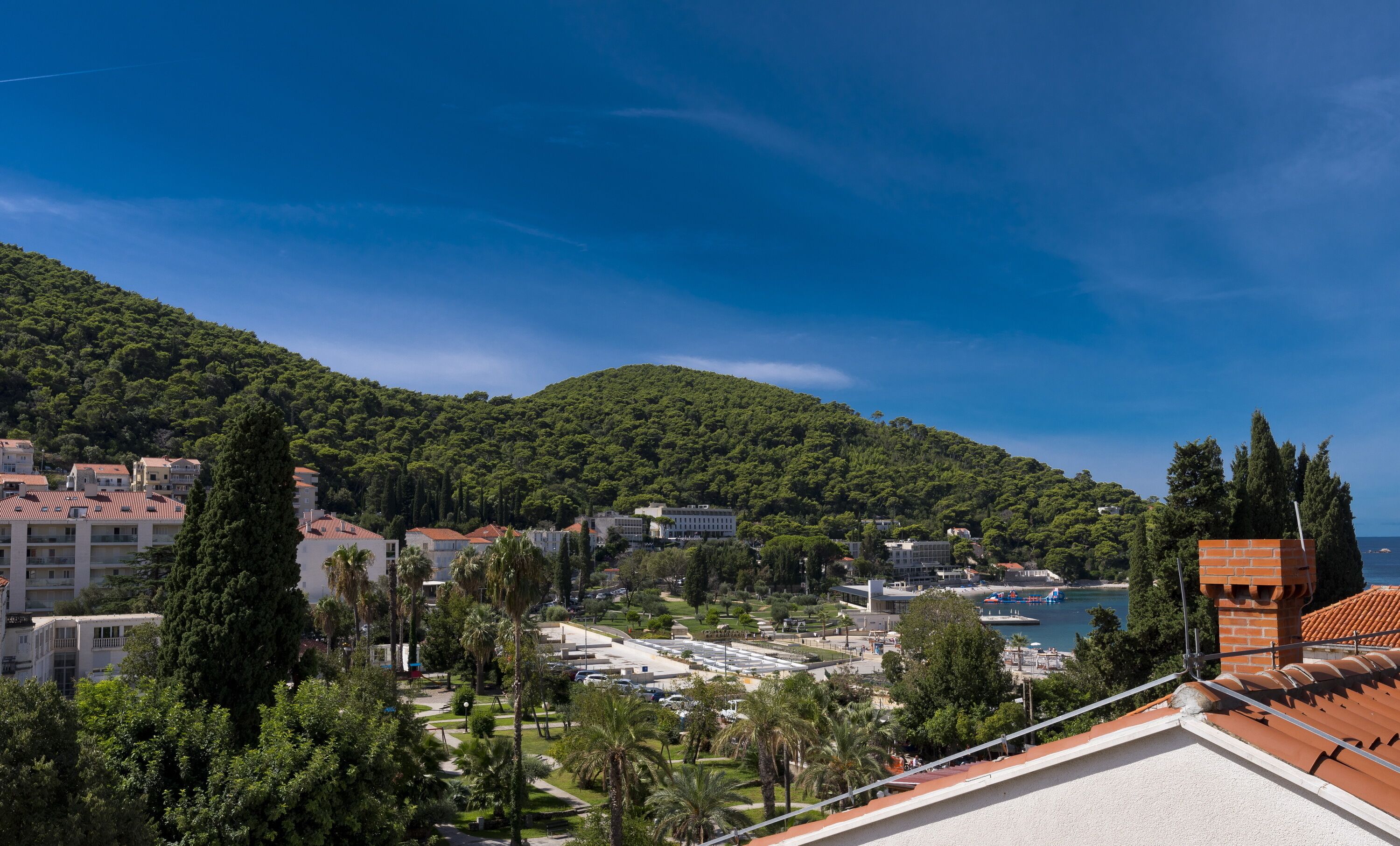 double or twin room, partial sea view | balcony view