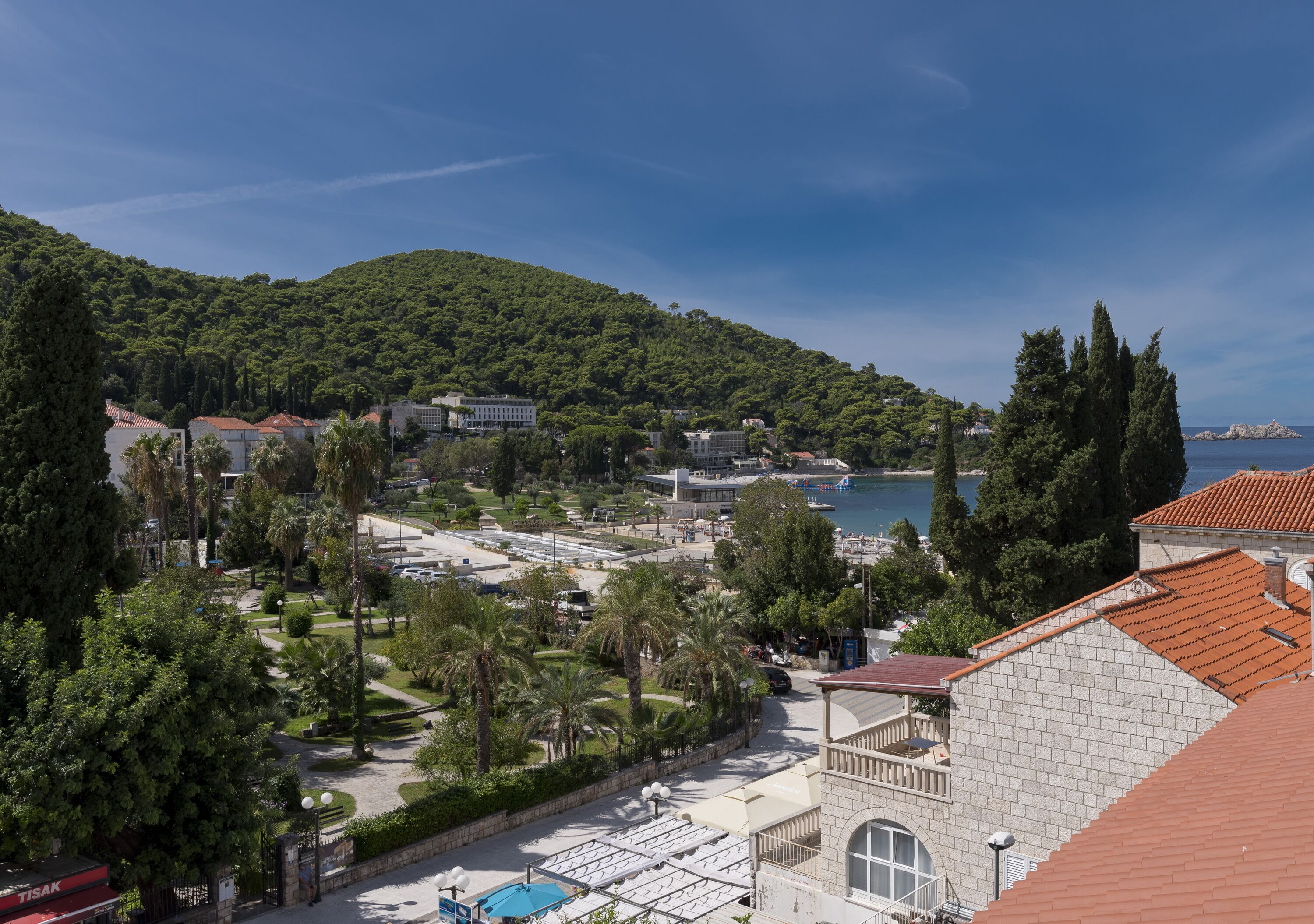 double or twin room, partial sea view | balcony view