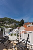 Double or Twin Room, Partial Sea View | Balcony view