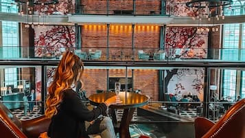 Sala de estar en el lobby