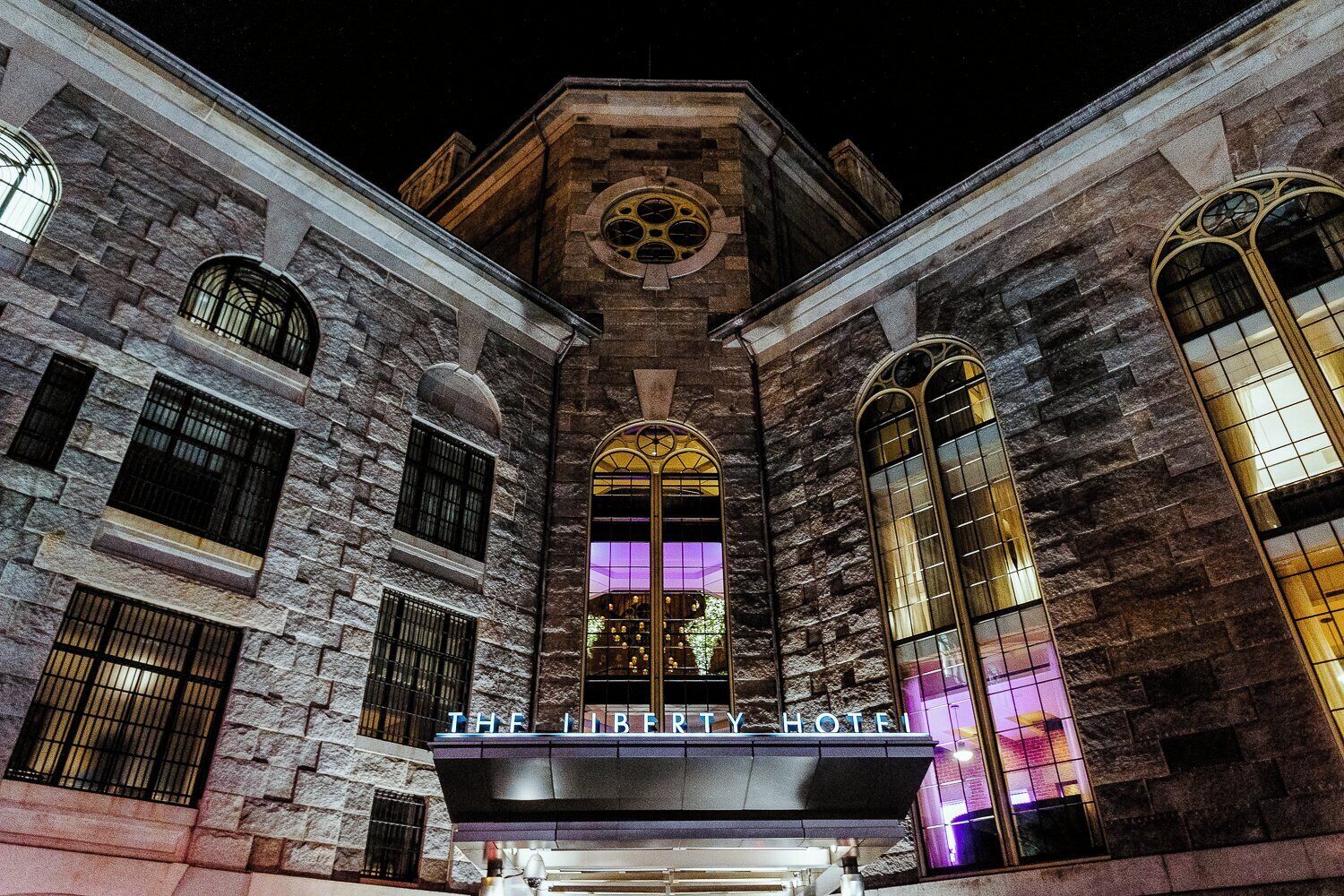 front of property – evening/night