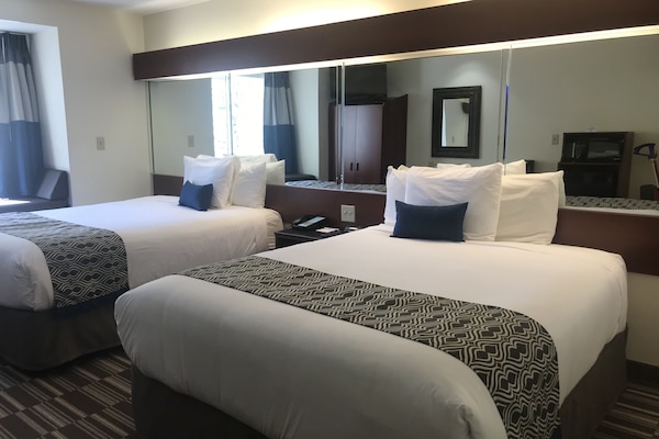 Standard Room, 2 Queen Beds | Premium bedding, down comforters, pillowtop beds, in-room safe