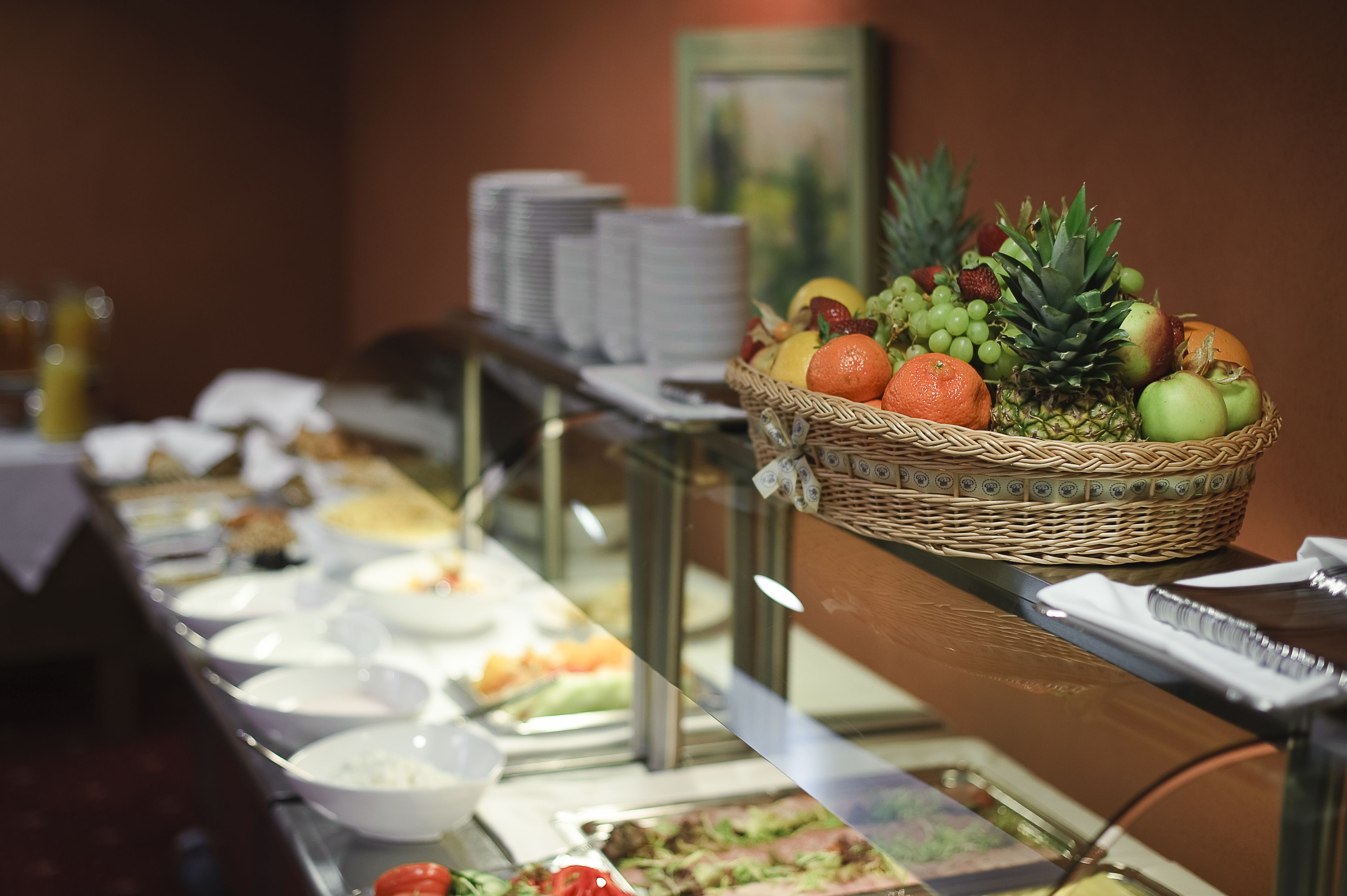 Daily buffet breakfast (EUR 12 per person)