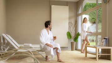 Couples treatment room(s), sauna, steam room, Turkish bath/hammam