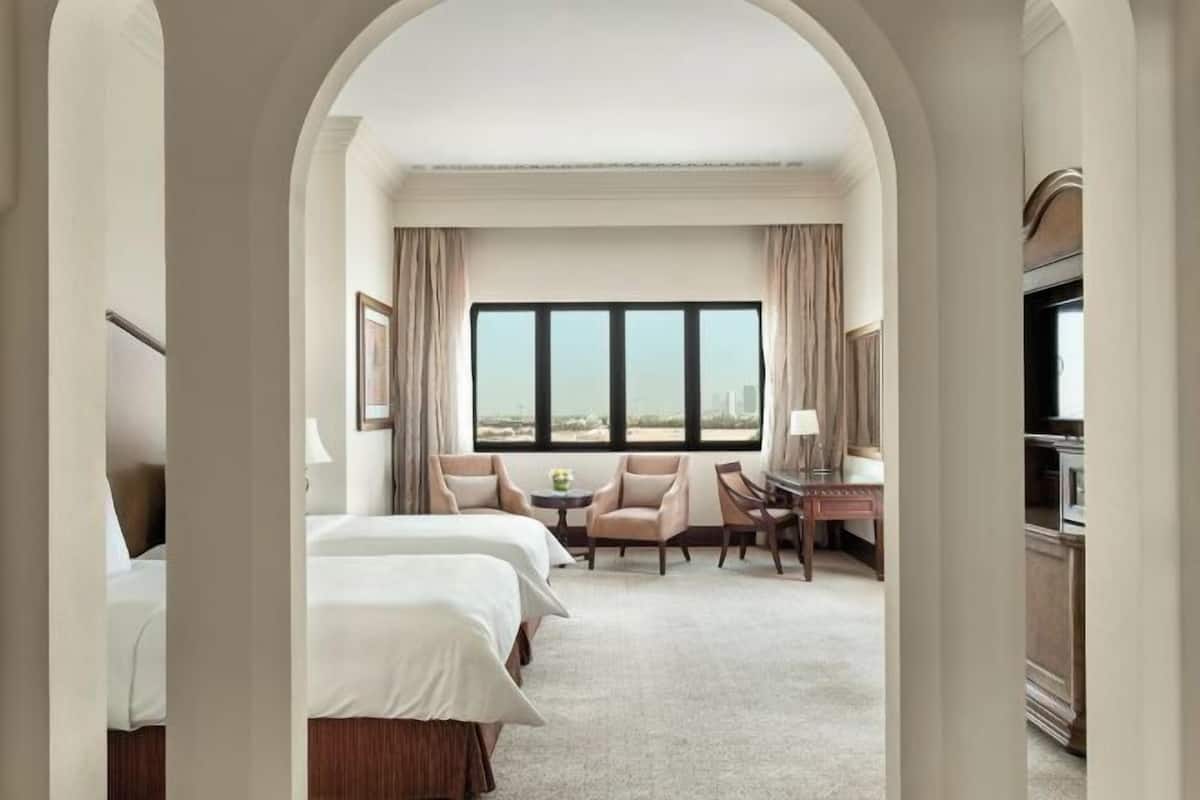 Ropa de cama de alta calidad y minibar