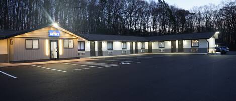 Façade de l’hébergement