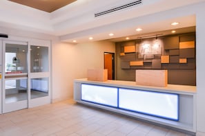 Interior entrance