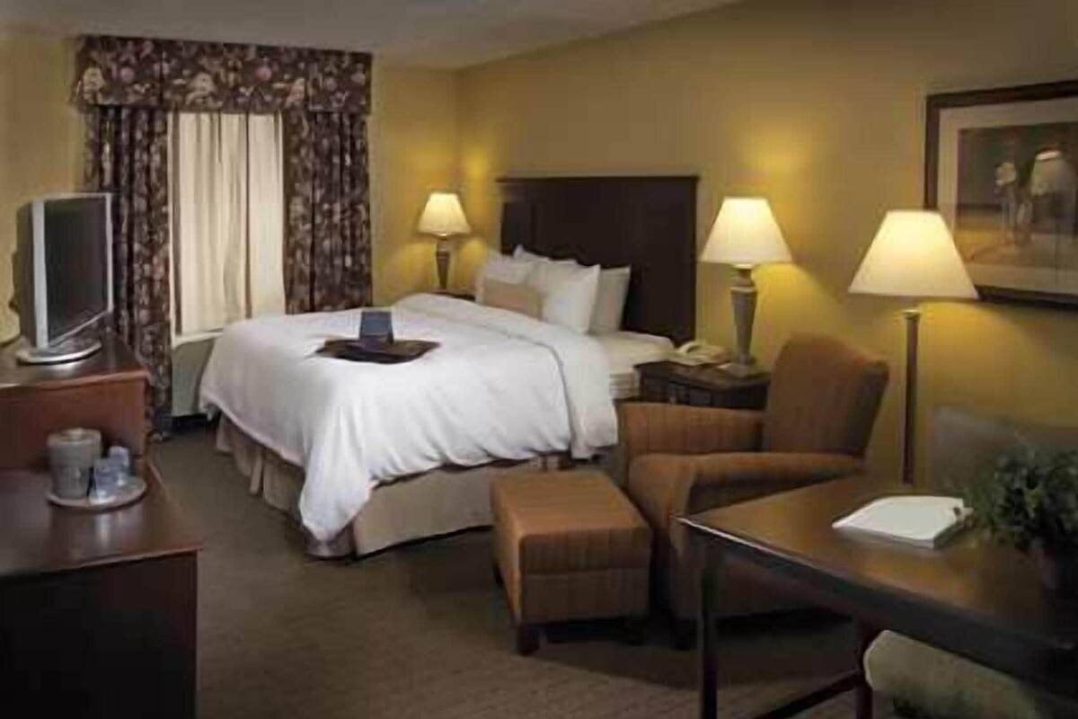 Premium bedding, pillowtop beds, in-room safe, laptop workspace