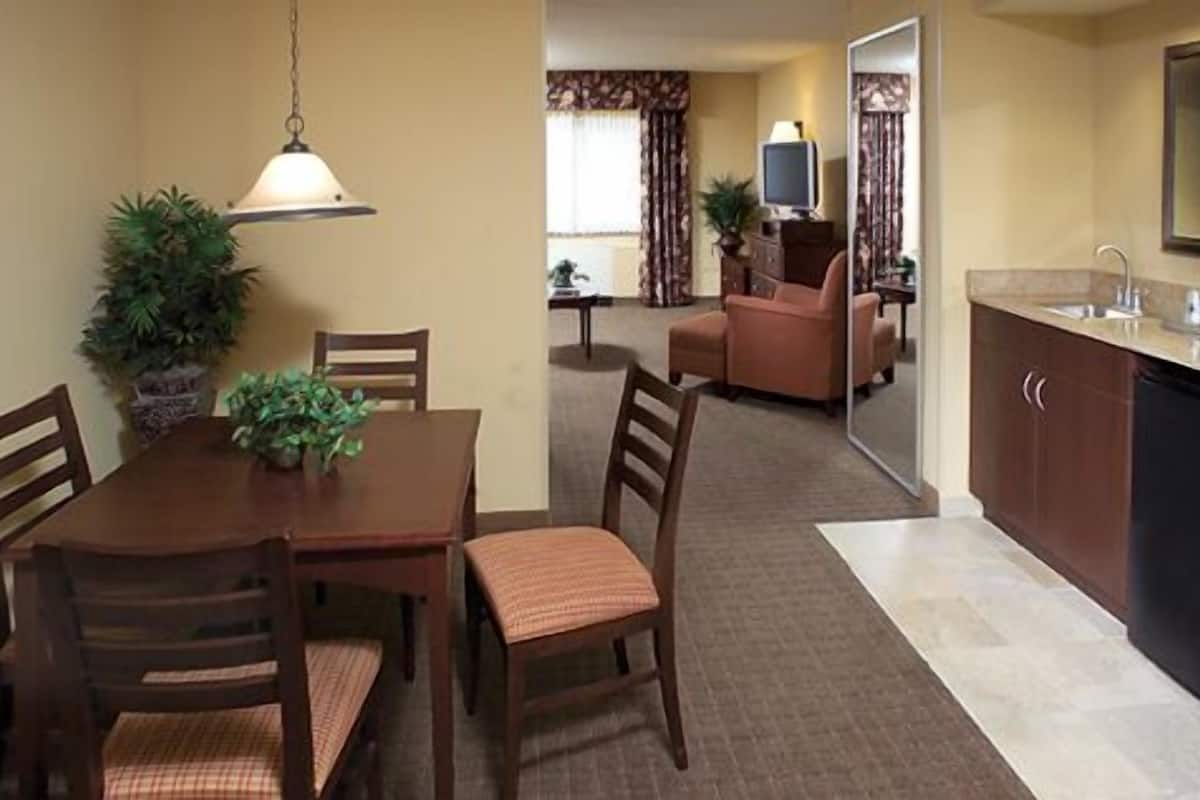 suite, one king bed | private kitchen | fridge, microwave, coffee/tea maker